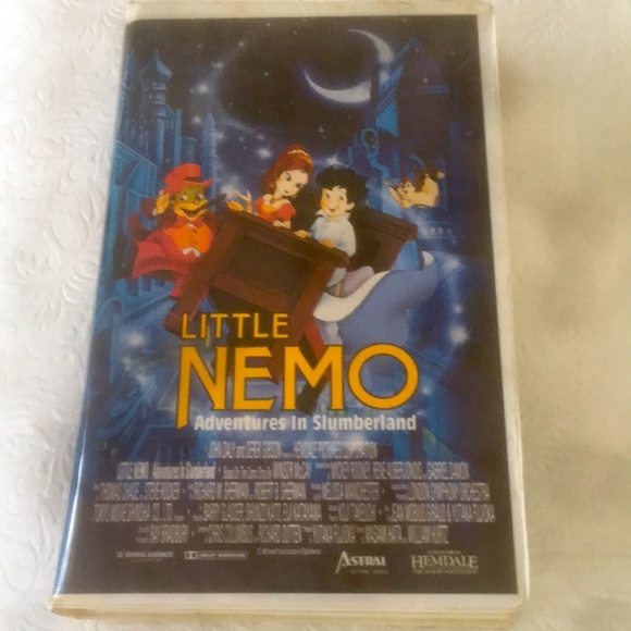 🔥3/$25 🔥Vintage Little Nemo - Adventures in Slumberland 1993 VHS#7140 - Picture 1 of 6